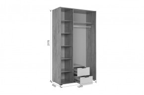 АДАМ Спальный гарнитур (модульный) графит в Нефтекамске - neftekamsk.mebel24.online | фото 18