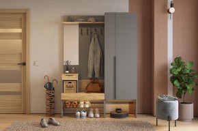 БАСКО Прихожая К2 (графит) в Нефтекамске - neftekamsk.mebel24.online | фото
