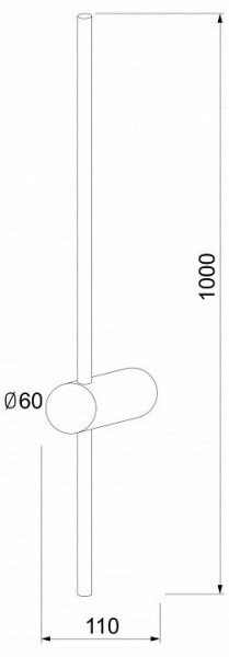 Бра Elektrostandard Cane a061491 в Нефтекамске - neftekamsk.mebel24.online | фото 3