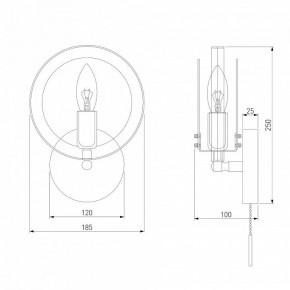 Бра Eurosvet Gallo 70121/1 белый в Нефтекамске - neftekamsk.mebel24.online | фото 3