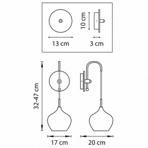 Бра Lightstar Pentola 803540 в Нефтекамске - neftekamsk.mebel24.online | фото 3