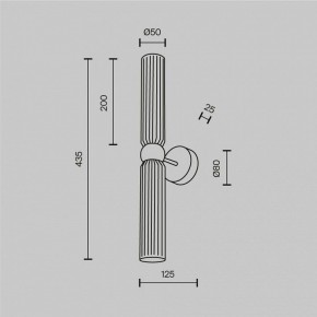 Бра Maytoni Antic MOD302WL-02CG1 в Нефтекамске - neftekamsk.mebel24.online | фото 3