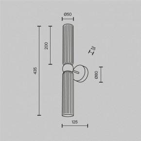 Бра Maytoni Antic MOD302WL-02GR1 в Нефтекамске - neftekamsk.mebel24.online | фото 4