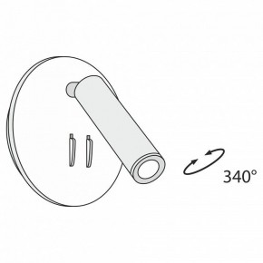 Бра Maytoni Ios 176 C176-WL-01-6W-B в Нефтекамске - neftekamsk.mebel24.online | фото 3