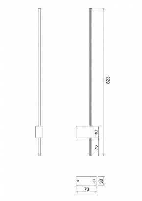 Бра Maytoni Pars C070WL-L6GB3K в Нефтекамске - neftekamsk.mebel24.online | фото 3