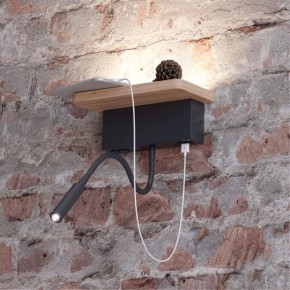 Бра с полкой Odeon Light Woody 3868/8WL в Нефтекамске - neftekamsk.mebel24.online | фото 5