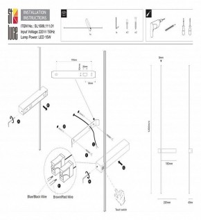 Бра ST-Luce Astente SL1589.111.01 в Нефтекамске - neftekamsk.mebel24.online | фото 4