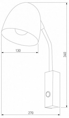 Бра TK Lighting Soho 4167 Soho Black в Нефтекамске - neftekamsk.mebel24.online | фото 2