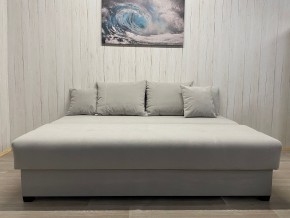 Диван Комфорт-1 (НПБ) велюр Luma 13 св.серый в Нефтекамске - neftekamsk.mebel24.online | фото 3