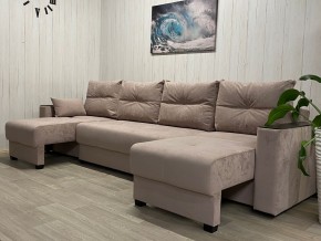 Диван Комфорт-6 модульный 2+1К+1К (НПБ+МДФ) велюр Candy 4 в Нефтекамске - neftekamsk.mebel24.online | фото 1