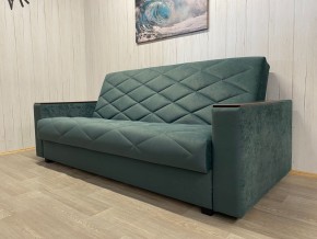 Диван Престиж-15 (НПБ+МДФ) велюр Sensey bottle green в Нефтекамске - neftekamsk.mebel24.online | фото 3