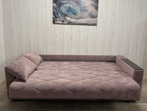 Диван Престиж-15 (НПБ+МДФ) велюр Sensey Elderberry в Нефтекамске - neftekamsk.mebel24.online | фото 3