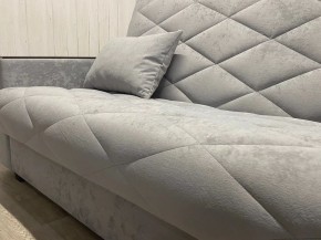 Диван Престиж-15 (НПБ+МДФ) велюр Sensey silver в Нефтекамске - neftekamsk.mebel24.online | фото 7