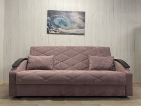 Диван Престиж-16 (НПБ+МДФ) велюр Sensey Elderberry в Нефтекамске - neftekamsk.mebel24.online | фото