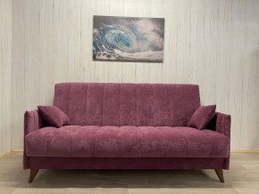Диван Престиж-3 (НПБ) велюр Sensey grape в Нефтекамске - neftekamsk.mebel24.online | фото