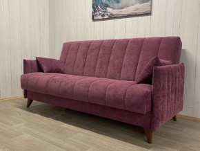 Диван Престиж-3 (НПБ) велюр Sensey grape в Нефтекамске - neftekamsk.mebel24.online | фото 2