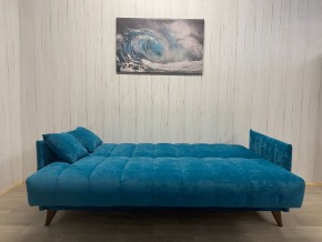 Диван Престиж-3 (НПБ) велюр Sensey izumrud в Нефтекамске - neftekamsk.mebel24.online | фото 3