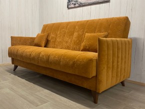 Диван Престиж-3 (НПБ) велюр Sensey terracotta в Нефтекамске - neftekamsk.mebel24.online | фото
