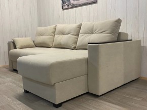 Диван угловой Комфорт-3 (НПБ+МДФ) велюр Luma 01 в Нефтекамске - neftekamsk.mebel24.online | фото 2