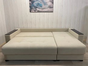 Диван угловой Комфорт-3 (НПБ+МДФ) велюр Luma 01 в Нефтекамске - neftekamsk.mebel24.online | фото 6