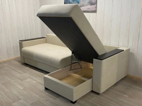Диван угловой Комфорт-3 (НПБ+МДФ) велюр Luma 01 в Нефтекамске - neftekamsk.mebel24.online | фото 8