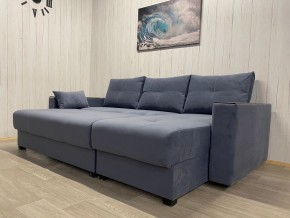 Диван угловой Комфорт-3 (НПБ+МДФ) велюр Monaco 13 в Нефтекамске - neftekamsk.mebel24.online | фото 3