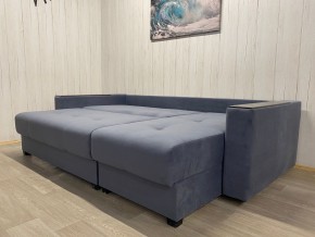 Диван угловой Комфорт-3 (НПБ+МДФ) велюр Monaco 13 в Нефтекамске - neftekamsk.mebel24.online | фото 4