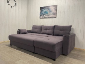 Диван угловой Комфорт-3 (НПБ+МДФ) велюр Monaco 8 в Нефтекамске - neftekamsk.mebel24.online | фото 2