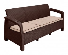 Диван Yalta Sofa 3 Set (Ялта) шоколадный в Нефтекамске - neftekamsk.mebel24.online | фото 2