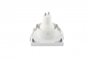 DK3014-WH Встраиваемый светильник влагозащ., IP 44, 50 Вт, GU10, белый, алюминий в Нефтекамске - neftekamsk.mebel24.online | фото 5