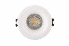 DK3024-WH Встраиваемый светильник, IP 20, 10 Вт, GU5.3, LED, белый, пластик в Нефтекамске - neftekamsk.mebel24.online | фото 1