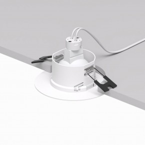 DK3028-WH Встраиваемый светильник, IP 20, 10 Вт, GU5.3, LED, белый, пластик в Нефтекамске - neftekamsk.mebel24.online | фото 3