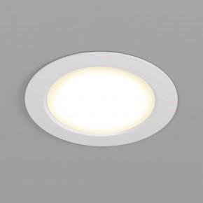 DK3048-WH Встраиваемый светильник, IP 20, 7Вт, LED, белый, пластик в Нефтекамске - neftekamsk.mebel24.online | фото 1