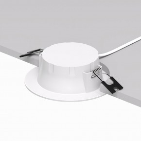 DK3048-WH Встраиваемый светильник, IP 20, 7Вт, LED, белый, пластик в Нефтекамске - neftekamsk.mebel24.online | фото 2