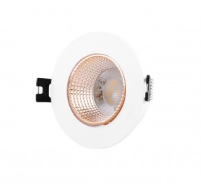 DK3061-WBR Встраиваемый светильник, IP 20, 10 Вт, GU5.3, LED, белый/бронзовый, пластик в Нефтекамске - neftekamsk.mebel24.online | фото 1