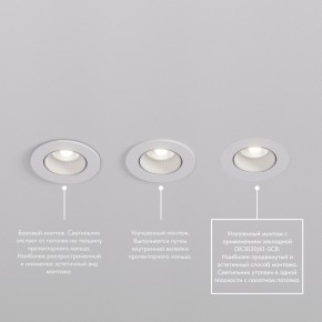 DK3061-WBR Встраиваемый светильник, IP 20, 10 Вт, GU5.3, LED, белый/бронзовый, пластик в Нефтекамске - neftekamsk.mebel24.online | фото 4