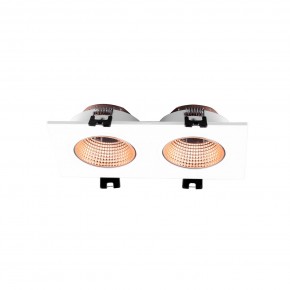 DK3072-WBR Встраиваемый светильник, IP 20, 10 Вт, GU5.3, LED, белый/бронзовый, пластик в Нефтекамске - neftekamsk.mebel24.online | фото 2