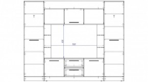 ДУБЛИН Гостиная в Нефтекамске - neftekamsk.mebel24.online | фото 2