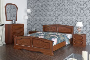 ЕЛЕНА Кровать из массива 1600 в Нефтекамске - neftekamsk.mebel24.online | фото 4