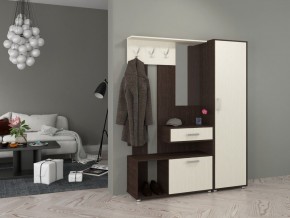 ЭНТЕР 1 Прихожая (модульная) дуб молочный/венге в Нефтекамске - neftekamsk.mebel24.online | фото