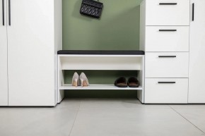 ЭЙР прихожая (модульная) Белый Шагрень в Нефтекамске - neftekamsk.mebel24.online | фото 23