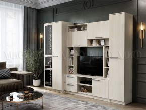 ФЛОРА Стенка (2700) ЛДСП (Сандал светлый) в Нефтекамске - neftekamsk.mebel24.online | фото