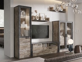 Гостиная Амели (модульная) Дуб Юкон-Бетон темный в Нефтекамске - neftekamsk.mebel24.online | фото