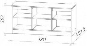 НИЦЦА Гостиная (модульная) в Нефтекамске - neftekamsk.mebel24.online | фото 3