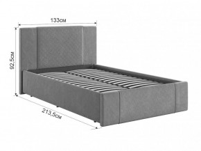 ХЛОЯ Кровать 1200 каркас в Нефтекамске - neftekamsk.mebel24.online | фото 3
