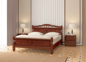 КАРИНА-5 Кровать из массива 1600 (Орех) в Нефтекамске - neftekamsk.mebel24.online | фото