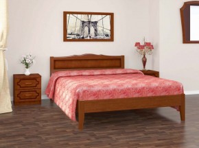 КАРИНА-7 Кровать из массива  (Орех) в Нефтекамске - neftekamsk.mebel24.online | фото