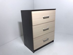 Комод 3 ящика (венге/дуб молочный) в Нефтекамске - neftekamsk.mebel24.online | фото