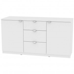 Комод K-70x135x45-1-TR (Белый) Калисто в Нефтекамске - neftekamsk.mebel24.online | фото