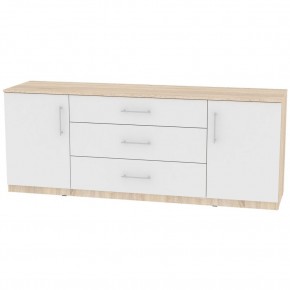 Комод K-70x180x45-1 (ДСС-Белый) Калисто в Нефтекамске - neftekamsk.mebel24.online | фото